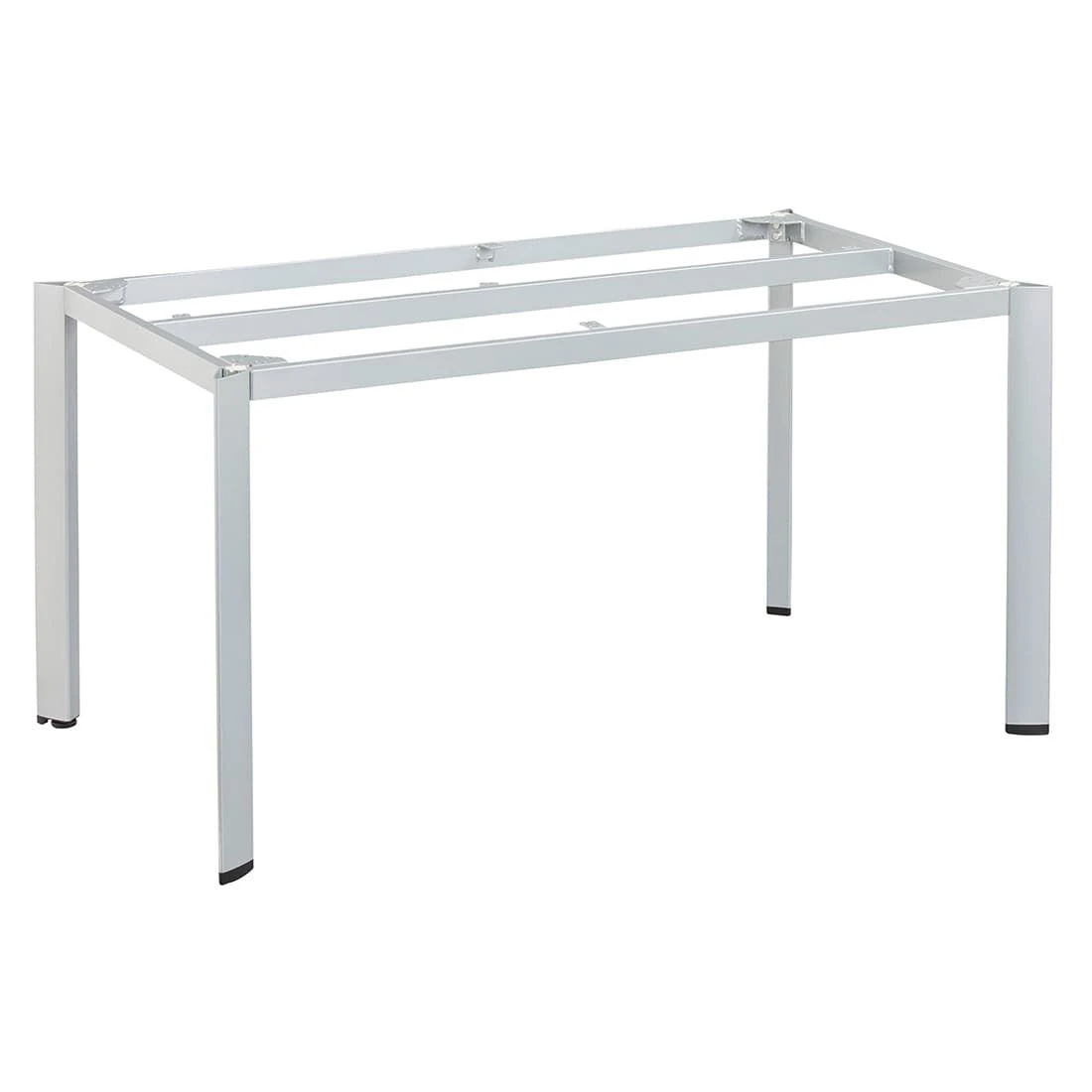 Kettler Edge Gartentisch-Gestell 140x70cm Aluminium Silber 3 Kettler Edge Gartentisch-Gestell 140x70cm Aluminium Silber