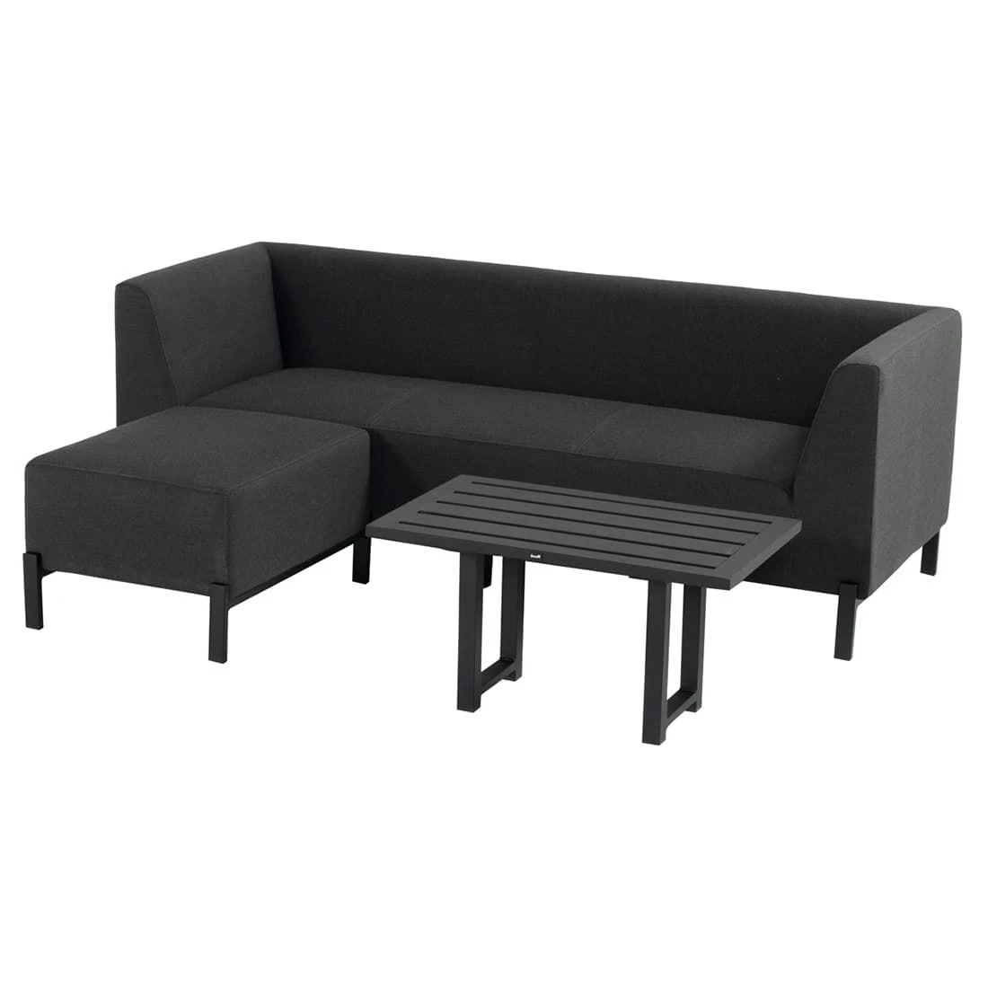 Hartman Dion Ecklounge Sunbrella Schwarz 3 Hartman Dion Ecklounge Sunbrella Schwarz