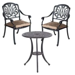 Hartman Amalfi Gartenmöbel-Set 3-tlg Bronze