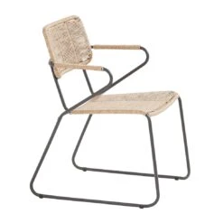 4Seasons Swing Stapelsessel 65x58x82 Cm Aluminium/Rope Natur -Gartenmöbelgeschäft 1294868 3