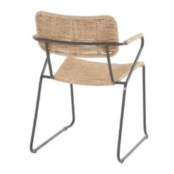 4Seasons Swing Stapelsessel 65x58x82 Cm Aluminium/Rope Natur -Gartenmöbelgeschäft 1294868 4