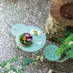 Vermobil Mimmo Stapelstuhl Stahl Antikgrau -Gartenmöbelgeschäft 1299356 3