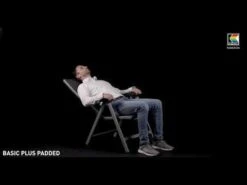 Kettler Basic Plus Klappsessel Aluminium/Outdoorgewebe Silber/Anthrazit Meliert -Gartenmöbelgeschäft 1369283 v 1923