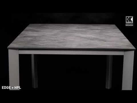 Kettler Edge Gartentisch-Gestell 180x95x72 Cm Aluminium Silber 3 Kettler Edge Gartentisch-Gestell 180x95x72 Cm Aluminium Silber