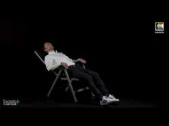 Kettler Basic+ Premium Gartenmöbel-Set 5-tlg. Tisch 160x95cm Silber/Lakritz