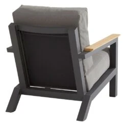 4Seasons Capitol Loungesessel Aluminium/Olefin Anthrazit -Gartenmöbelgeschäft 4seasons capitol loungesessel aluminium olefin 1355577 4