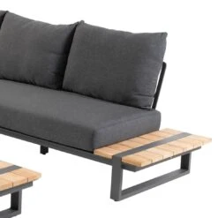 4Seasons Country Ecklounge 5-tlg. Mit Tisch 110x65cm Anthrazit/Natur 8 4Seasons Country Ecklounge 5-tlg. Mit Tisch 110x65cm Anthrazit/Natur -Gartenmöbelgeschäft 4seasons country loungeecke t 5 tlg mit tisch 110x65cm 1412315 3