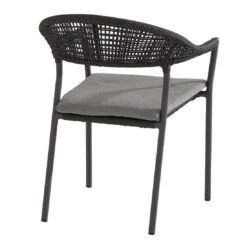 4Seasons Sienna Stapelsessel Aluminium/Rope Anthrazit -Gartenmöbelgeschäft 4seasons sienna stapelsessel aluminium rope anthrazit 1219859 3