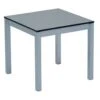 Karasek Miami Beistelltisch 45x45cm Aluminium/Teco.Star Silber 1 Karasek Miami Beistelltisch 45x45cm Aluminium/Teco.Star Silber -Gartenmöbelgeschäft 551466 1