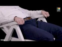 Kettler Roma Klappsessel Kunststoff Weiß