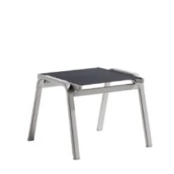 Sieger Bodega Hocker Aluminium/Textilene Graphit/Grau