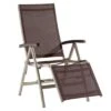 Sieger Bodega Relaxsessel Aluminium/Textilene Champagner/Mocca -Gartenmöbelgeschäft 686535 1