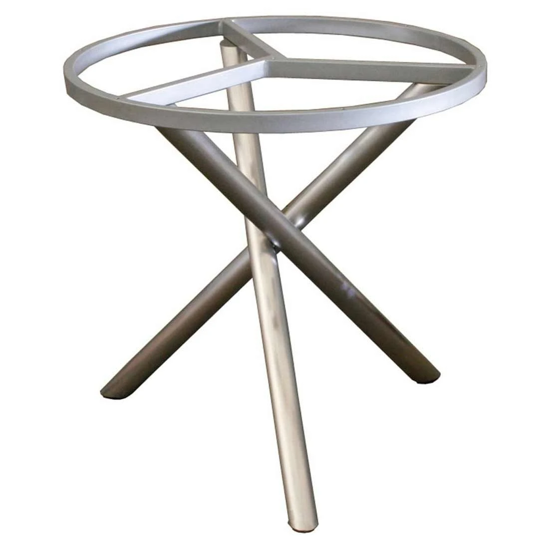 Zebra Mikado Gartentisch-Gestell Ø90cm Edelstahl 3 Zebra Mikado Gartentisch-Gestell Ø90cm Edelstahl