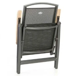 Hartman Raffaelo Klappsessel Aluminium/Textilene Mit Teak-Armlehnen Xerix 9 Hartman Raffaelo Klappsessel Aluminium/Textilene Mit Teak-Armlehnen Xerix -Gartenmöbelgeschäft 709833 3