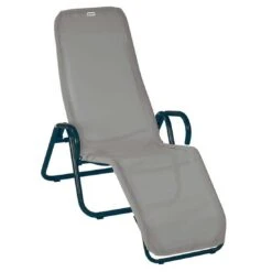 Acamp Calypso Bäderliege Stahl/Acatex Anthrazit/Taupe