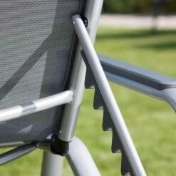 Kettler Cirrus Gartenliege Aluminium/Textilene Silber/Anthrazitgrau -Gartenmöbelgeschäft 790760 7