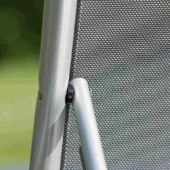 Kettler Cirrus Gartenliege Aluminium/Textilene Silber/Anthrazitgrau -Gartenmöbelgeschäft 790760 8