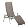Karasek California Gesundliege Aluminium/Textilene Silber/Taupe -Gartenmöbelgeschäft 796040 1