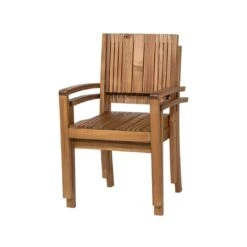 Siena Garden Falun Stapelsessel Akazie Natur -Gartenmöbelgeschäft 807920 2