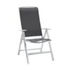 Best Palermo Klappsessel Aluminium/Textilene Silber/Anthrazit -Gartenmöbelgeschäft 811638 1