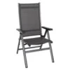 MWH Elements Klappsessel Aluminium/Textilene Eisengrau/Anthrazit -Gartenmöbelgeschäft 833759 1