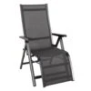 MWH Elements Relaxliege Aluminium/Textilene Eisengrau/Grau