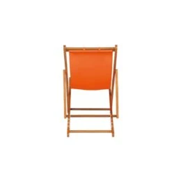 Siena Garden Faro Beach-Liegestuhl Holz/Textilene Orange -Gartenmöbelgeschäft 868981 17