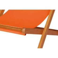 Siena Garden Faro Beach-Liegestuhl Holz/Textilene Orange -Gartenmöbelgeschäft 868981 18