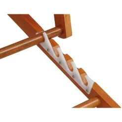 Siena Garden Faro Beach-Liegestuhl Holz/Textilene Orange -Gartenmöbelgeschäft 868981 4