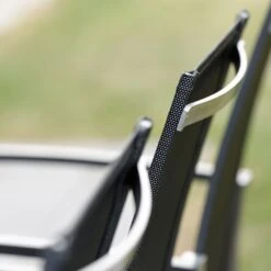 Stern Evoee Stapelsessel Edelstahl/Textilene Silber/Silbergrau -Gartenmöbelgeschäft 875427 5