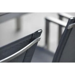 Stern Evoee Stapelsessel Edelstahl/Textilene Silber/Silbergrau -Gartenmöbelgeschäft 875427 7