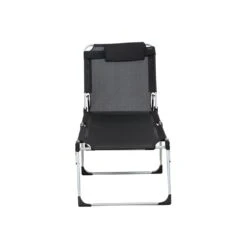 Siena Garden Sole Gartenliege Aluminium/Textilene Silber/Schwarz -Gartenmöbelgeschäft 891971 3