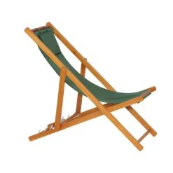Siena Garden Faro Beach-Liegestuhl Holz/Textilene Grün -Gartenmöbelgeschäft 892004 5