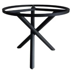 Zebra Mikado Tischgestell Ø90cm Aluminium Graphit