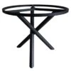 Zebra Mikado Gartentisch-Gestell Ø90cm Aluminium Graphit -Gartenmöbelgeschäft 903125 1