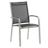 Sieger Meran Stapelsessel Aluminium/Textilux® Graphit/Grau 2 Sieger Meran Stapelsessel Aluminium/Textilux® Graphit/Grau -Gartenmöbelgeschäft 907415 1