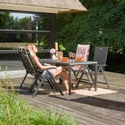 Hartman Aruba Klappsessel Aluminium/Textilene Xerix -Gartenmöbelgeschäft 924124 2
