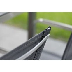 Stern Evoee Freischwinger Edelstahl/Textilene Silber/Silbergrau -Gartenmöbelgeschäft 926577 6