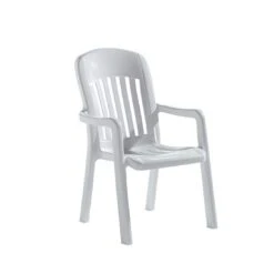 Sieger Comtesse Stapelsessel Kunststoff Weiß