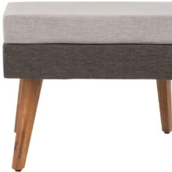 OUTLIV. Rockford Hocker Akazie/Suntex White Wash/Dark Grey/Light Grey -Gartenmöbelgeschäft 991147 3