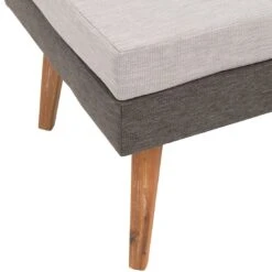 OUTLIV. Rockford Hocker Akazie/Suntex White Wash/Dark Grey/Light Grey -Gartenmöbelgeschäft 991147 4
