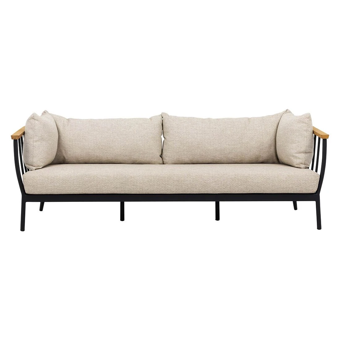 Apple Bee Condor Loungebank Inkl. Loungetisch Schwarz/Natur 5 Apple Bee Condor Loungebank Inkl. Loungetisch Schwarz/Natur – Bild 3