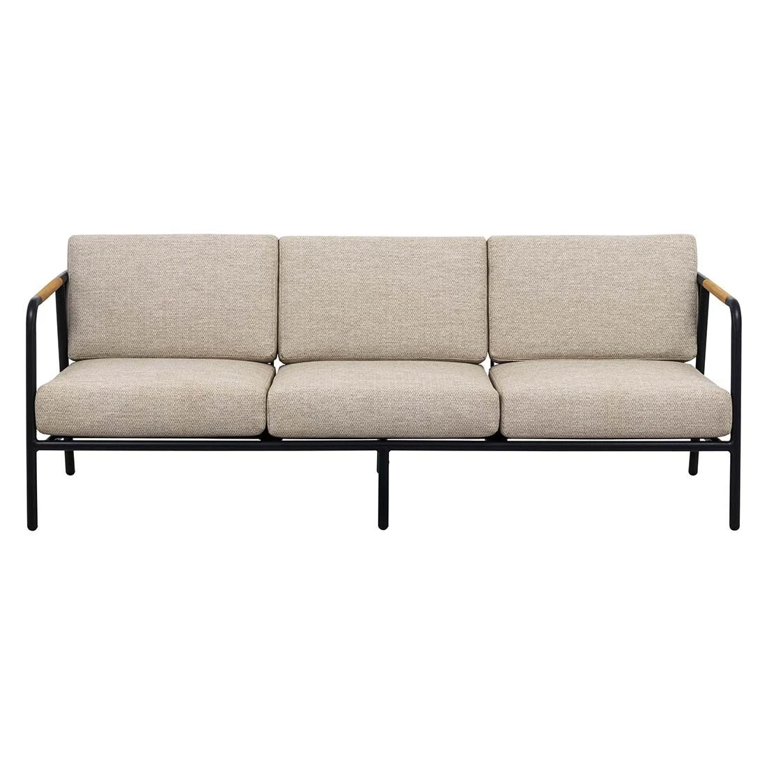 Apple Bee Elle Loungeset 3-tlg. Aluminium/Bee Wett Black/Natural Oak 5 Apple Bee Elle Loungeset 3-tlg. Aluminium/Bee Wett Black/Natural Oak – Bild 3