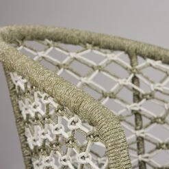 Best Mali Gartensessel Aluminium/Rope/Sunbrella Anthrazit/Grün-Melange -Gartenmöbelgeschäft best mali gartensessel aluminium rope sunbrella anthrazit grun melange 1212170 4