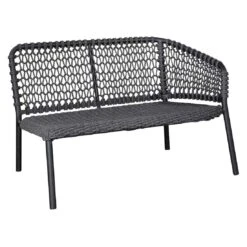 Cane-Line Ocean Ecklounge Aluminium/Rope Dark Grey 11 Cane-Line Ocean Ecklounge Aluminium/Rope Dark Grey -Gartenmöbelgeschäft cane line ocean loungeecke aluminium rope 1480086 3