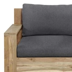 OUTLIV. Castello Loungeset 4-tlg. Recycelt Teak/Sunproof Natur/Dunkelgrau -Gartenmöbelgeschäft castello loungeset 4 tlg teak olefin 1392284 10