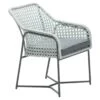 Garden Impressions Bellevue Diningsessel Aluminium/Rope Carbon Black/Grey -Gartenmöbelgeschäft garden impressions bellevue diningsessel rope 1350121 1