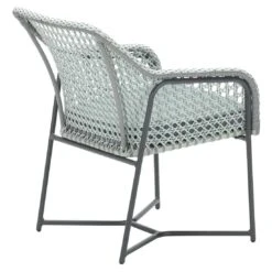 Garden Impressions Bellevue Diningsessel Aluminium/Rope Carbon Black/Grey -Gartenmöbelgeschäft garden impressions bellevue diningsessel rope 1350121 4