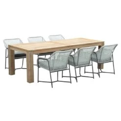 Garden Impressions Bellevue Diningsessel Aluminium/Rope Carbon Black/Grey -Gartenmöbelgeschäft garden impressions bellevue diningsessel rope 1350121 6