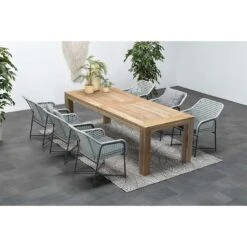 Garden Impressions Bellevue Diningsessel Aluminium/Rope Carbon Black/Grey -Gartenmöbelgeschäft garden impressions bellevue diningsessel rope 1350121 7